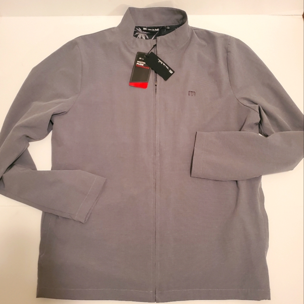 Travis Mathew NEW Jacket Size Large Gray
